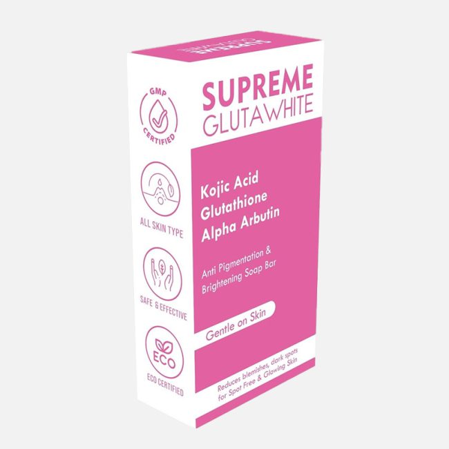 Supreme Gluta White Soap Kojic Acid.